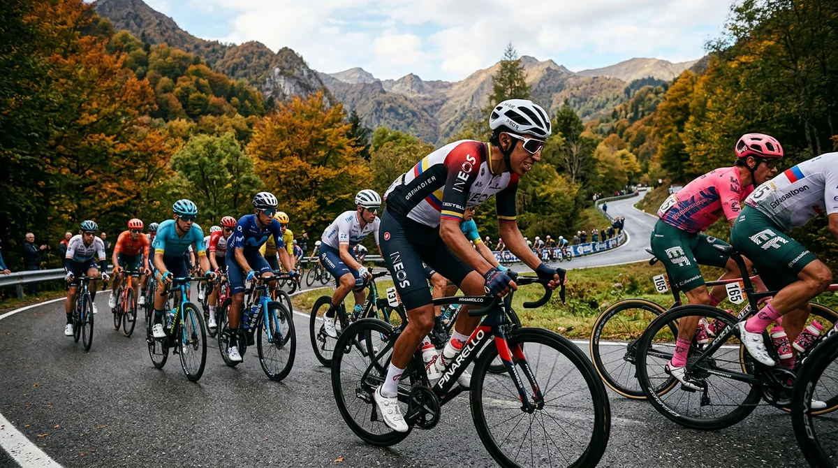 El Giro de Lombardía se corre sin Pogačar y con Egan Bernal al frente del grupo colombiano