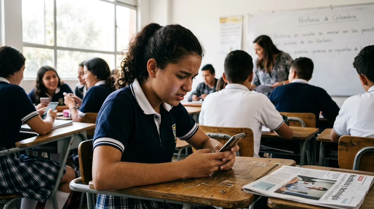 The Lancet advierte sobre los riesgos del uso problemático de pantallas en jóvenes mientras el Congreso de Colombia debate limitar las redes sociales a menores de 14 años