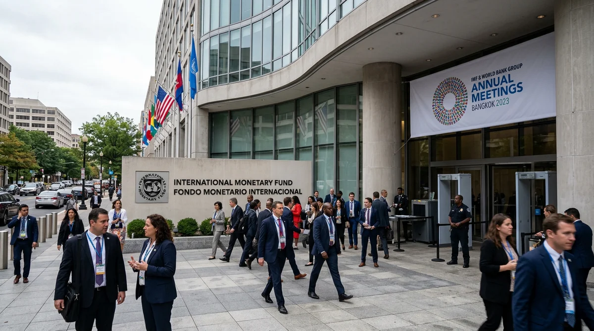 Bangkok se convierte en el centro de la economía mundial con la asamblea anual del FMI y el Banco Mundial