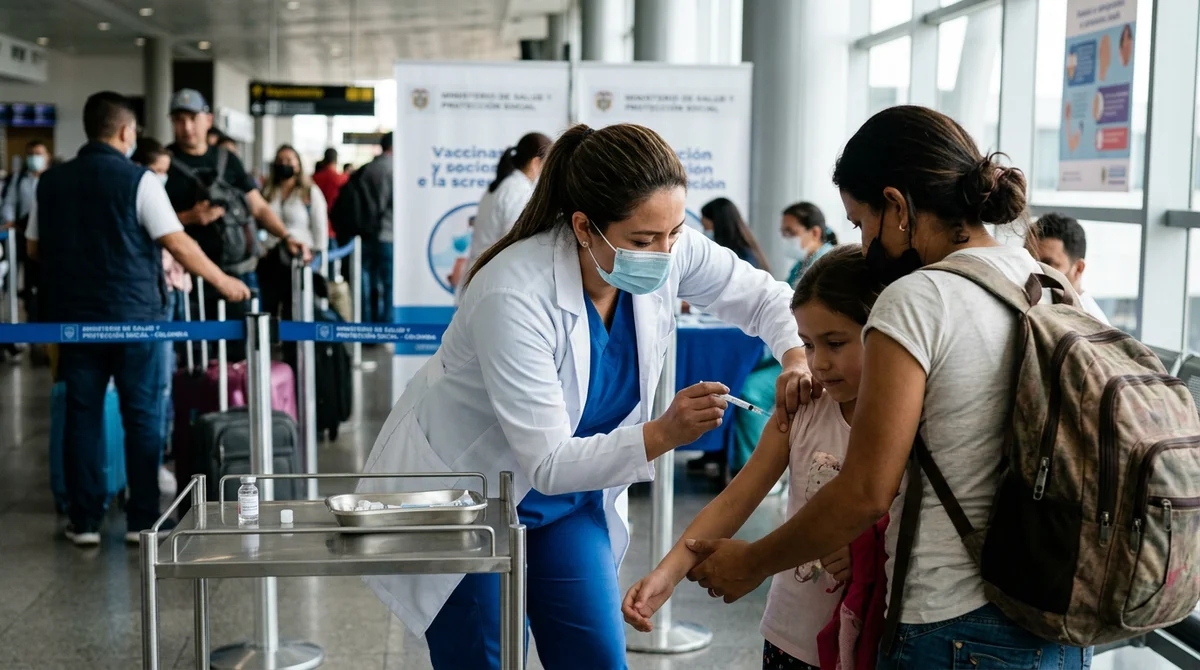 Sarampión: Colombia suma 15 casos importados en 2026 en medio del mayor pico regional en dos décadas