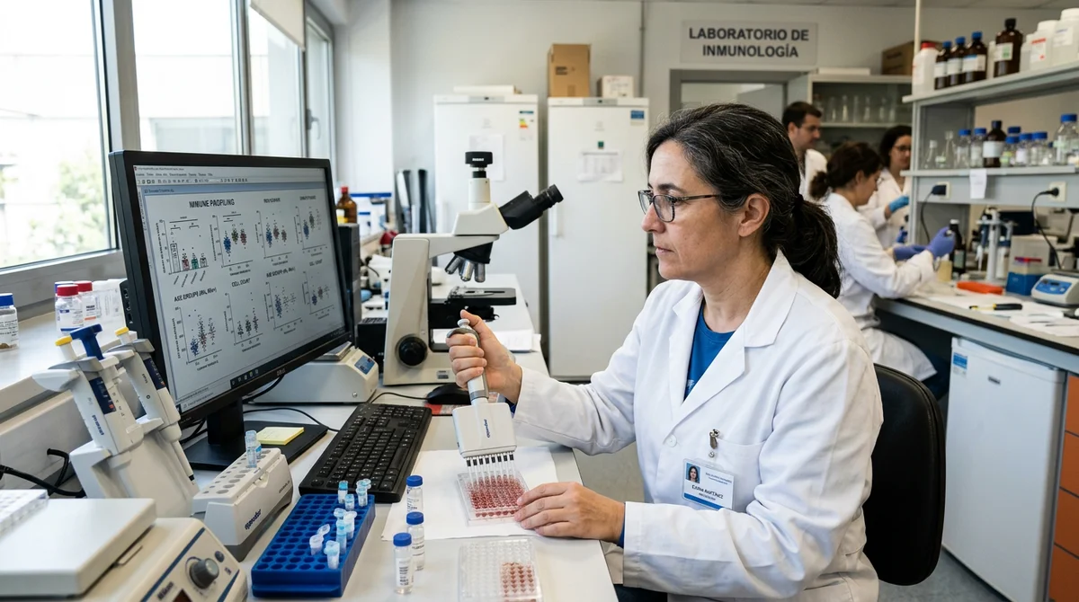 El sistema inmunitario envejece a oleadas: un estudio identifica cambios acelerados hacia los 40 y después de los 60 años