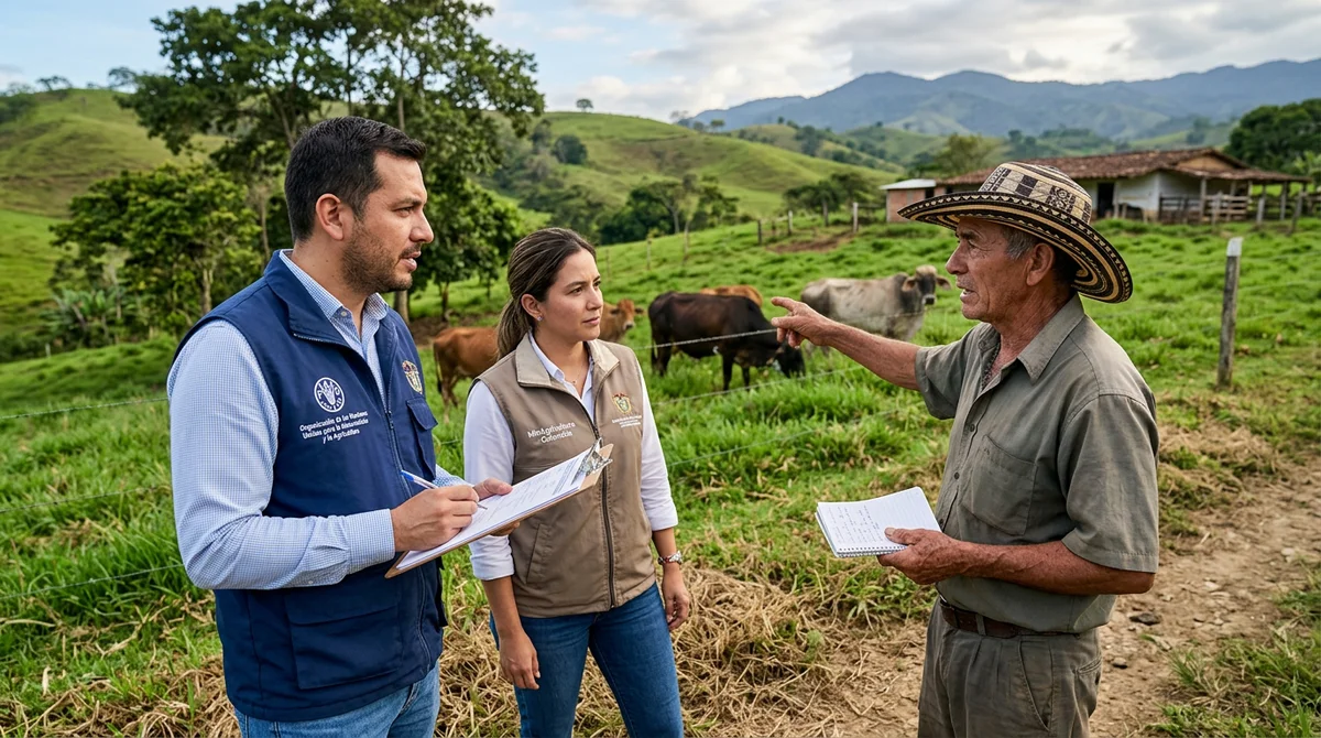 Minagricultura consigue apoyo de la FAO para su programa de ganadería regenerativa: la meta es duplicar la leche y la carne de 100.000 pequeños ganaderos