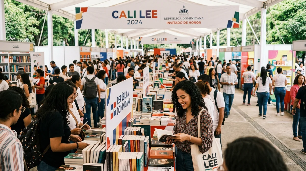 Cali Lee: la Feria del Libro de Cali estrena nombre y llega con 900 eventos, República Dominicana como invitado de honor y 100.000 libros donados