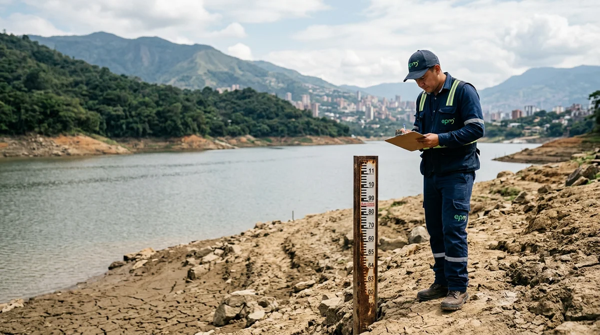 EPM reporta leve mejoría en el ahorro de agua pero advierte que las metas aún están lejos
