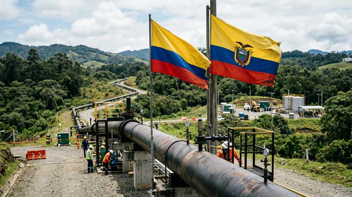 Colombia y Ecuador reactivan el crudo y la energía y sellan el deshielo tras la guerra arancelaria