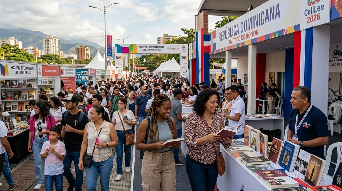 CaliLee 2026: el Festival Internacional del Libro de Cali llega con cerca de 900 eventos y República Dominicana como invitado de honor
