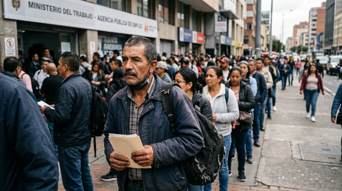 Colombia se ubica entre los tres países de la OCDE con mayor desempleo