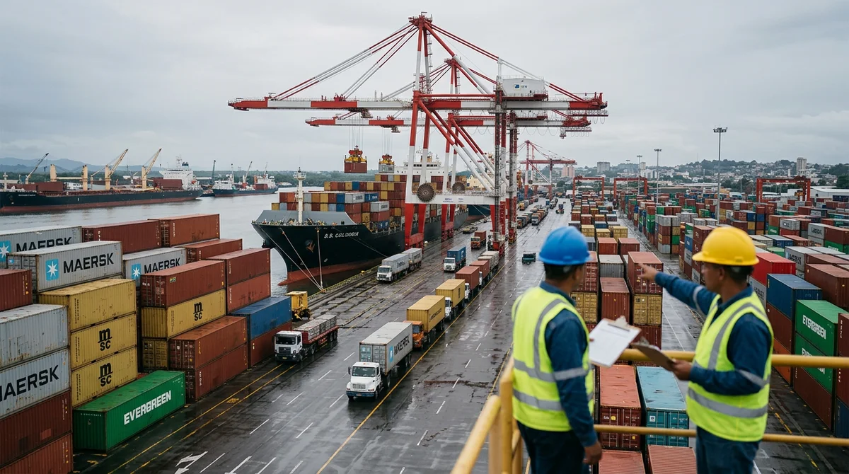 Importaciones récord dispararon el déficit comercial de Colombia en agosto