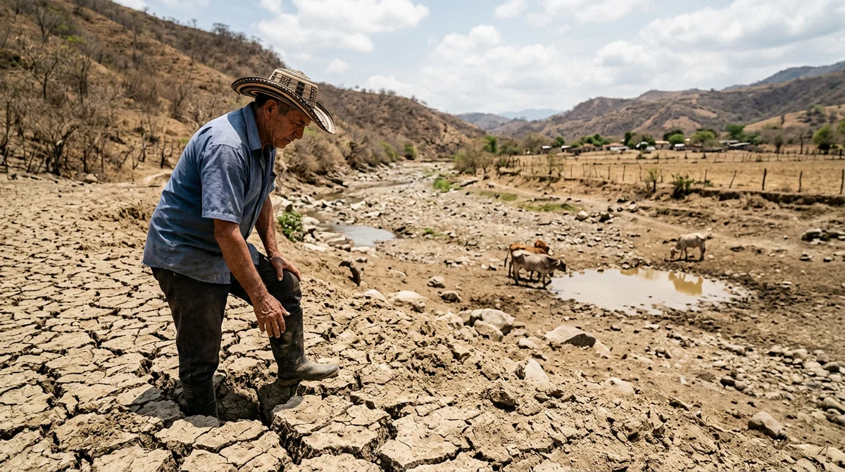 El Ideam advierte que El Niño 2026-2027 podría ser el más intenso en 76 años de mediciones y que diciembre será el mes crítico