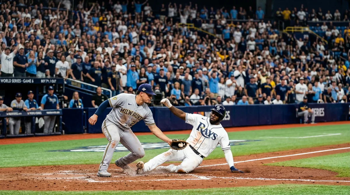 Milwaukee Brewers buscan sentenciar la Serie Mundial ante unos Rays obligados a reaccionar en casa