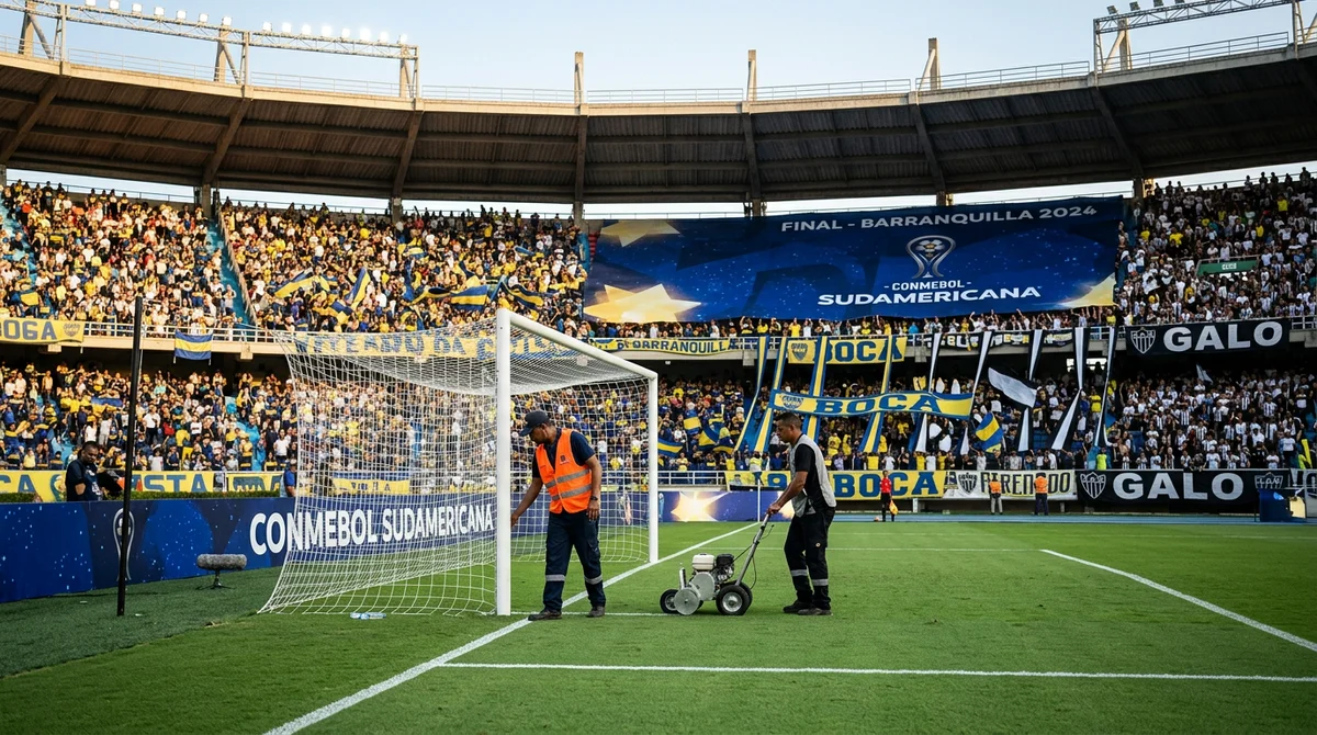 Boca Juniors y Atlético Mineiro definirán el título de la Copa Sudamericana en Barranquilla
