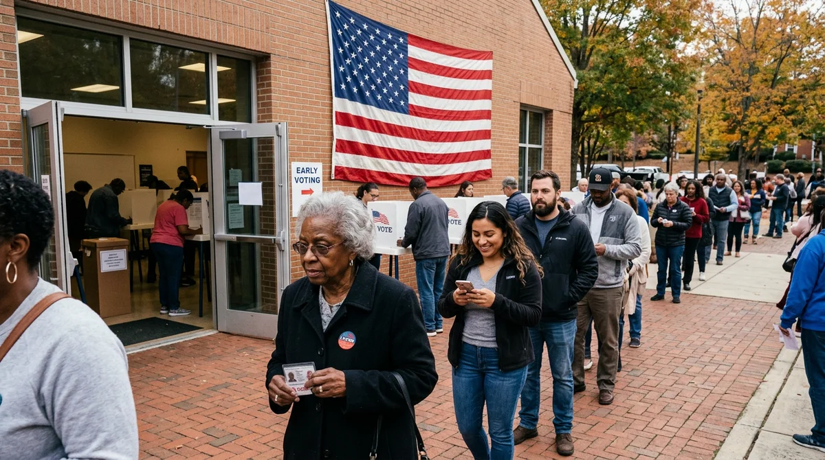 Estados Unidos entra al fin de semana electoral con un récord de voto anticipado: casi 48 millones de sufragios ya emitidos