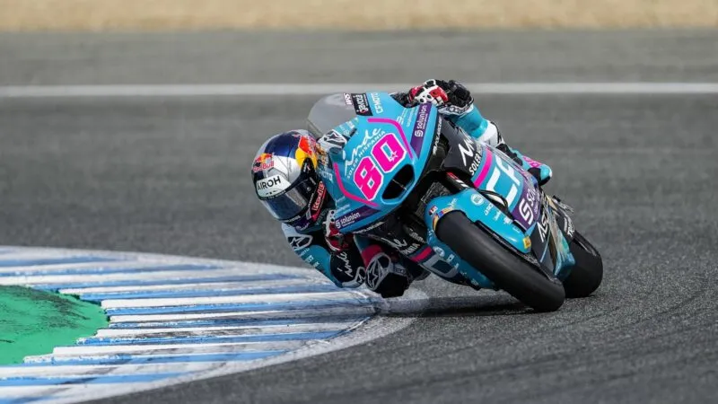 Alonso, listo para su debut en Moto 2