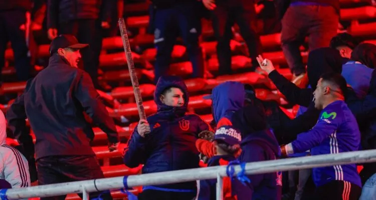 Batalla campal en Argentina