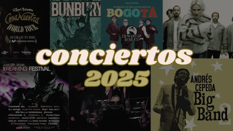 Conozca los conciertos que quedan para este 2025