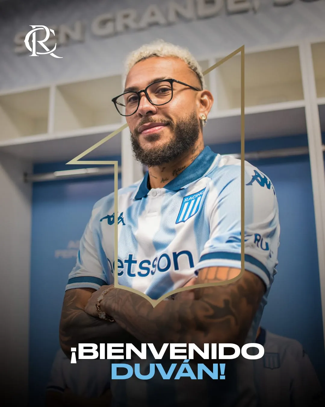 Duván Vergara ya entrena con Racing
