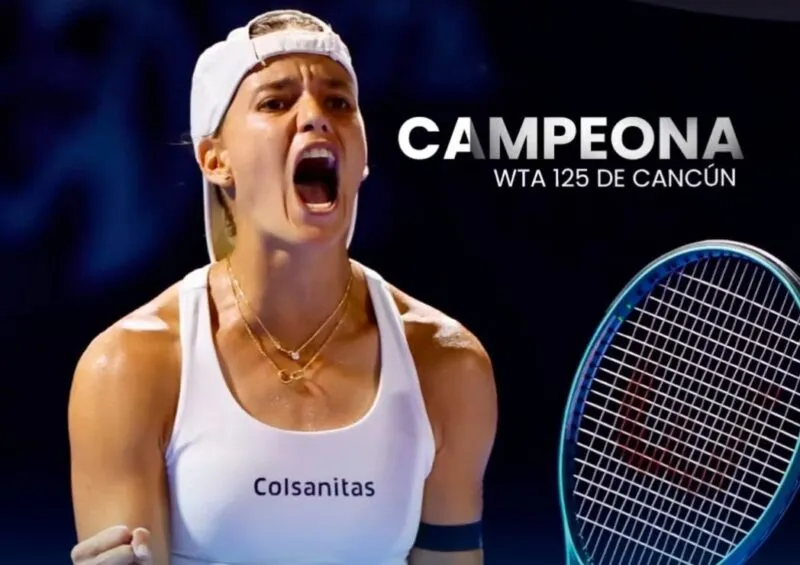 ¡Emiliana Arango conquistó su primer título WTA!