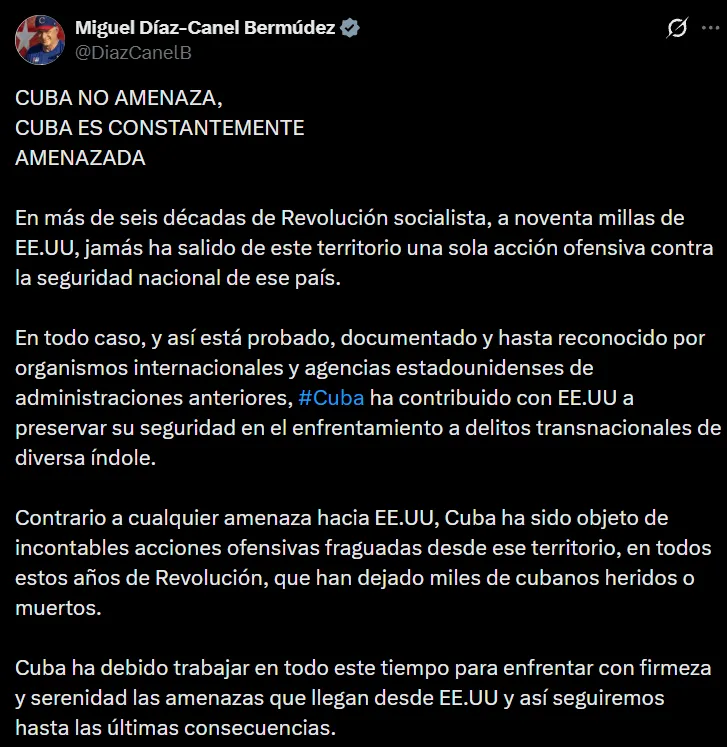 
Tras bloqueo, Estados Unidos anunció oferta de 100 millones de dólares en ayuda humanitaria a Cuba