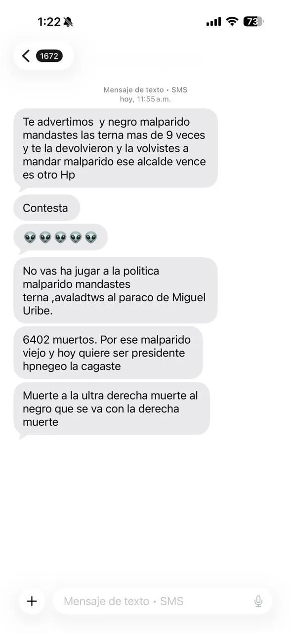 Miguel Uribe Londoño exigió protección para Pedro Adán Torres tras denuncias de amenazas y cuestiona decisiones de la UNP
