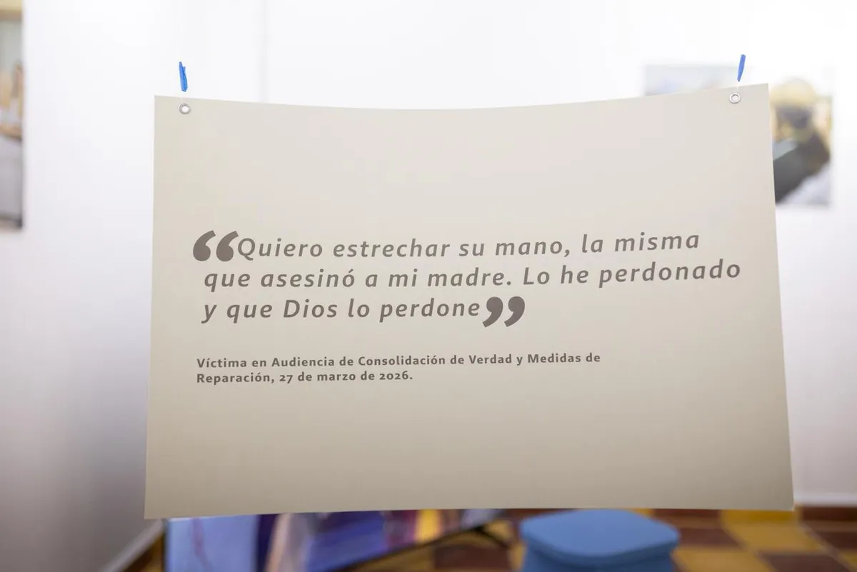 JEP inauguró en Granada exposición de medallas entregadas por militares a víctimas de “falsos positivos”