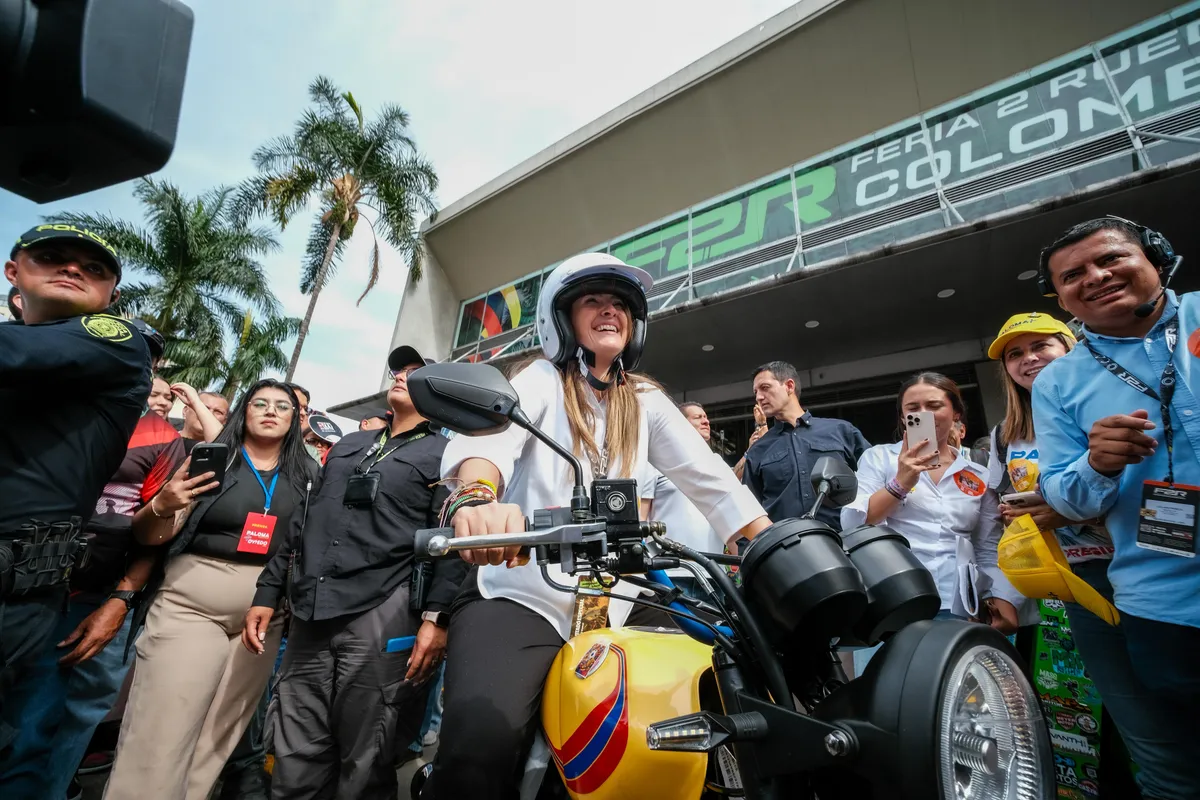 Paloma Valencia cerró campaña en Medellín.