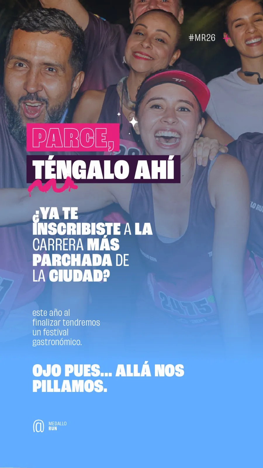 Medallo Run se realizará el 11 de julio con recorrido nocturno, música y festival gastronómico en Medellín