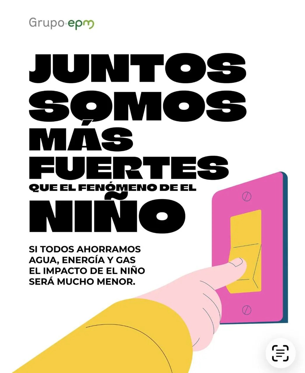 EPM lanzó campaña nacional ante posible llegada de un fenómeno de El Niño “muy fuerte” y llamó al uso responsable de los servicios públicos