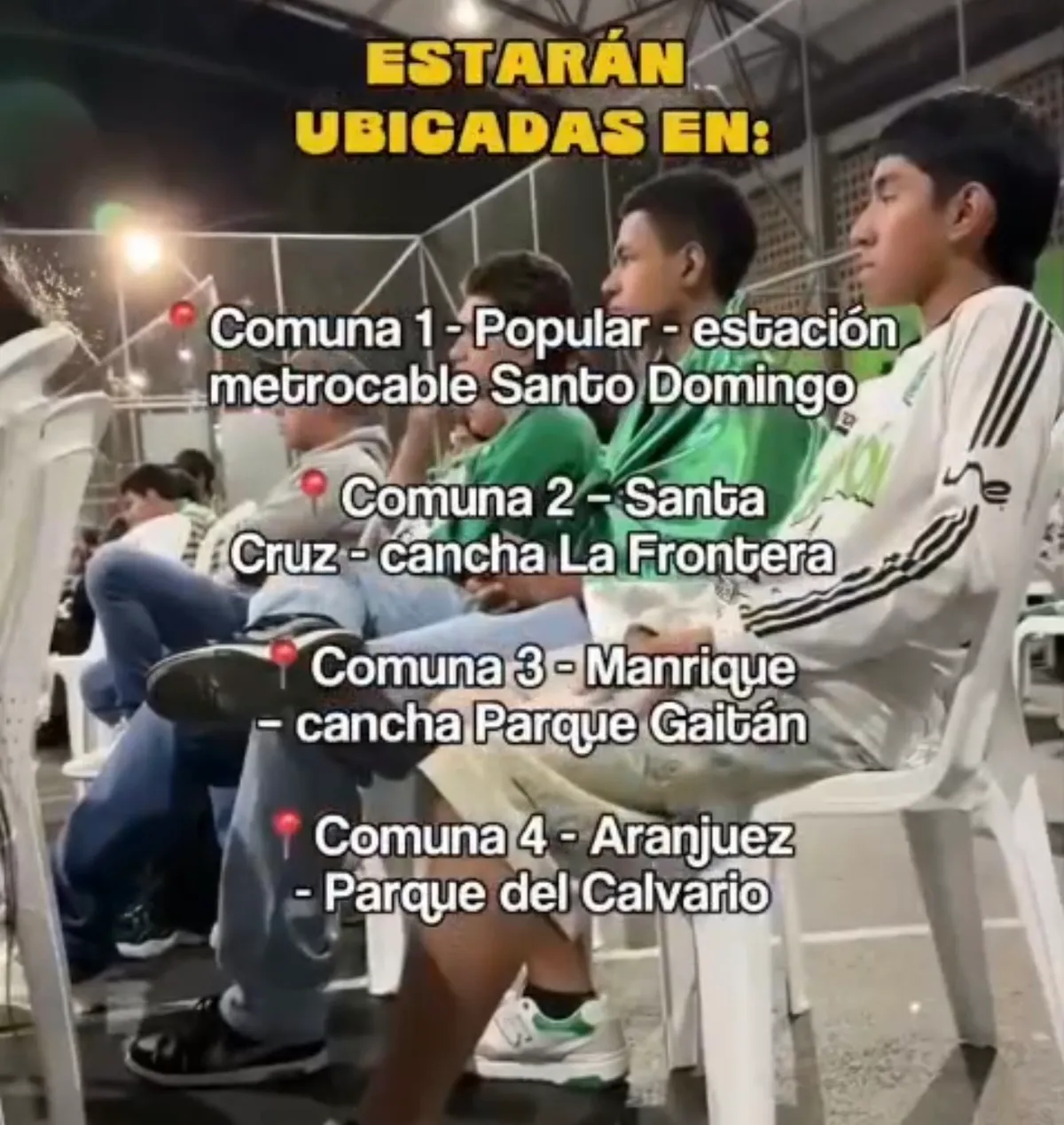 Medellín instalará 21 pantallas gigantes para que la ciudadanía viva la final del fútbol colombiano