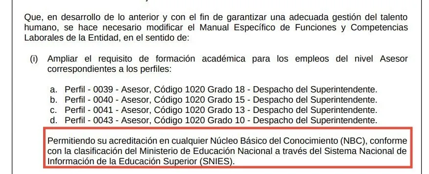 "¿A qué cuotas quiere meter?": Forero cuestionó reforma al manual de funciones de SuperSalud