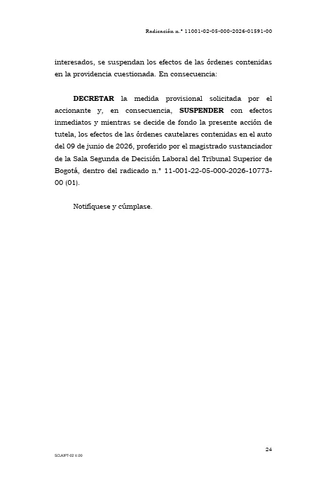 ATENCIÓN: Corte Suprema suspendió decisión que obligaba a Abelardo de la Espriella a retirar símbolos y mensajes de su campaña