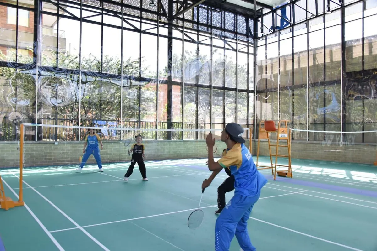 Itagüí inauguró el Parque de las Raquetas, un escenario deportivo único para el bádminton en Colombia