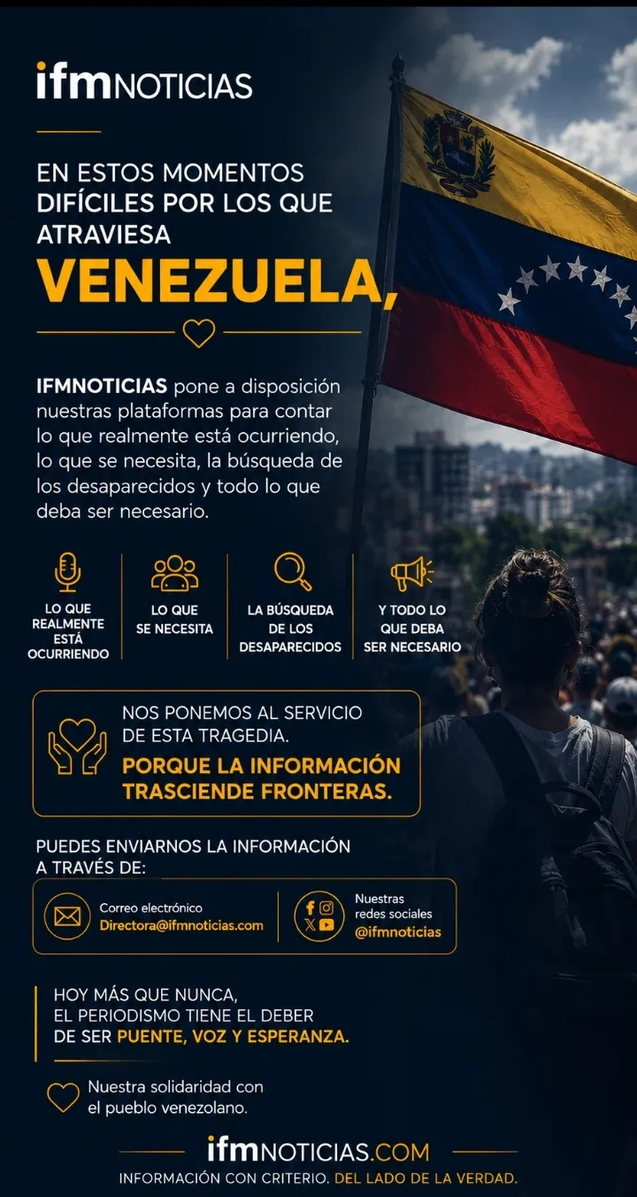 IFMNOTICIAS pone sus plataformas al servicio de los venezolanos para informar, visibilizar y apoyar en medio de la crisis
