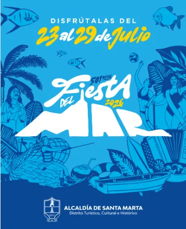 Santa Marta celebrará sus 501 años con una Fiesta del Mar que reunirá a BEÉLE, Gusi, Churo Díaz y una semana de cultura y tradición
