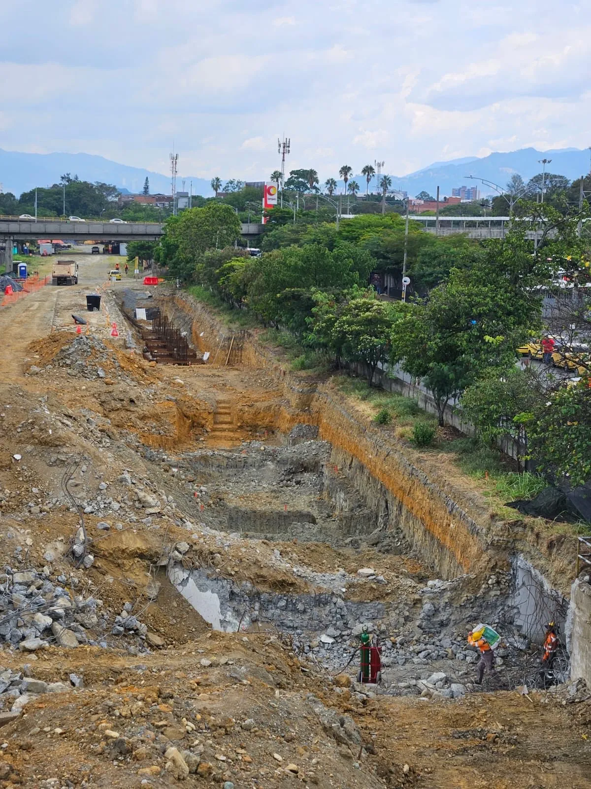 Metro de la 80 avanza y alcanza el 55% en las excavaciones de la estación Caribe