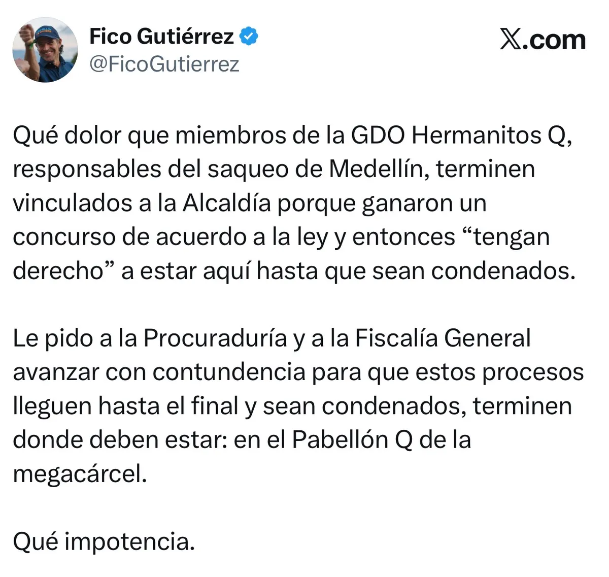 Cuestionada exfuncionaria de Daniel Quintero, Andrée Uribe, regresó a la Alcaldía tras ganar concurso y generó reacciones de Federico Gutiérrez