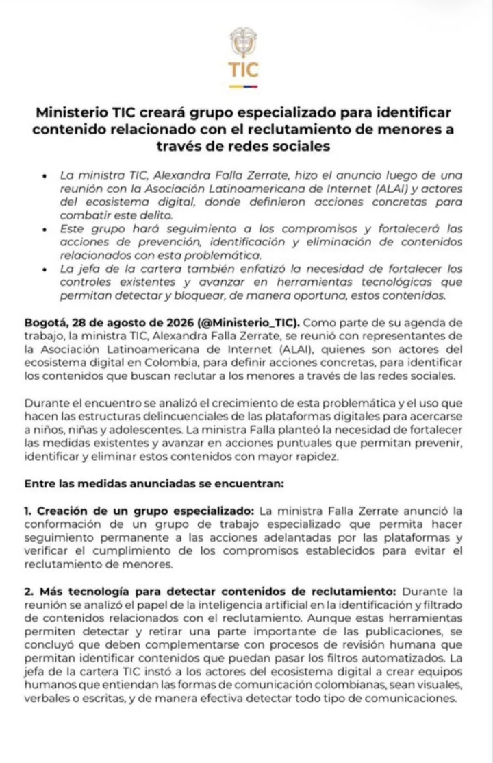 Inteligencia artificial y revisión humana reforzarán la lucha contra el reclutamiento