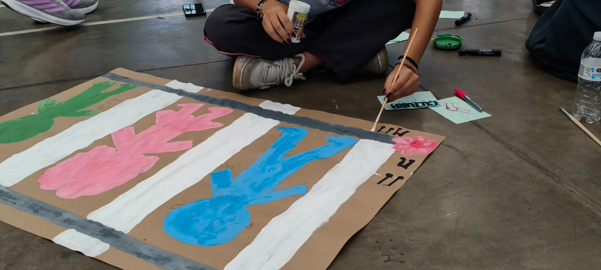 Creatividad estudiantil será protagonista en la nueva demarcación vial de Bello