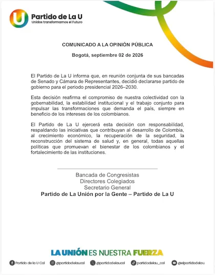 Más apoyos para De la Espriella en el Congreso: nuevos partidos declarados como coalición de gobierno