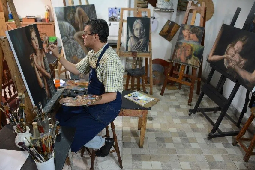 El abrazo incesante en la obra de Dorian Flórez