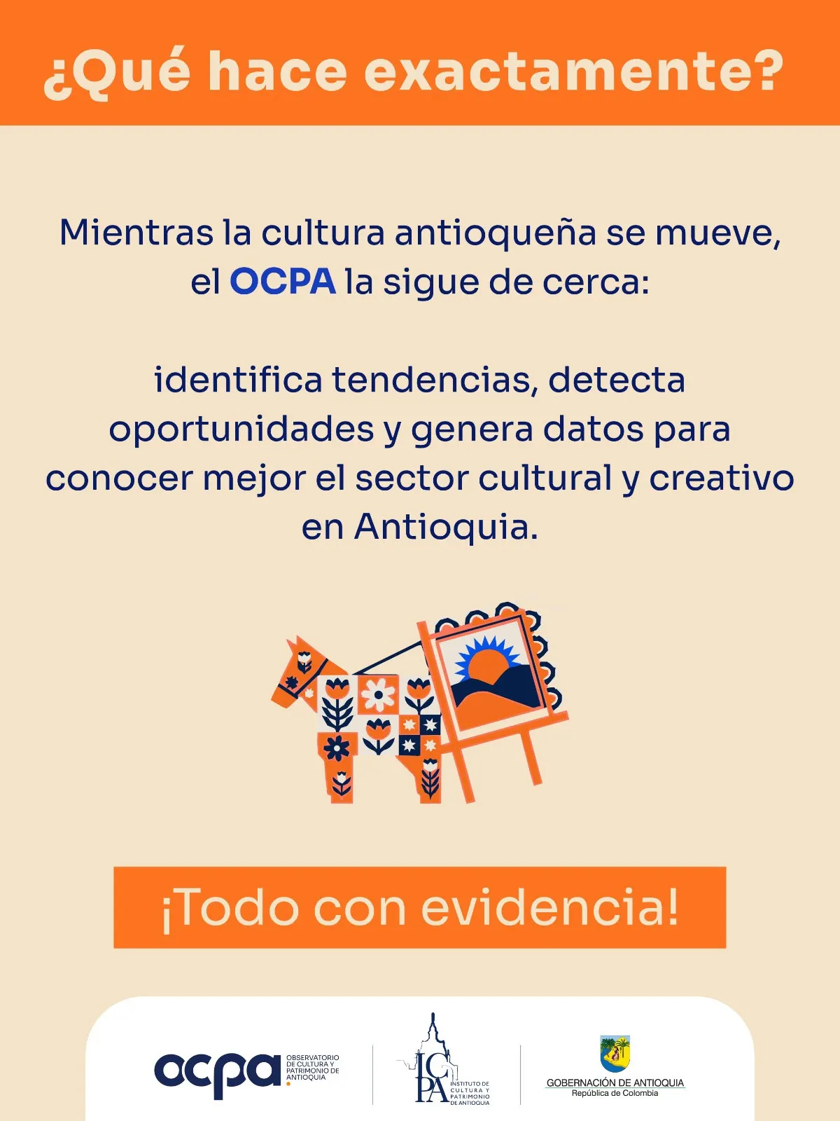 Antioquia estrena Observatorio de Cultura y Patrimonio para medir el crecimiento del sector creativo