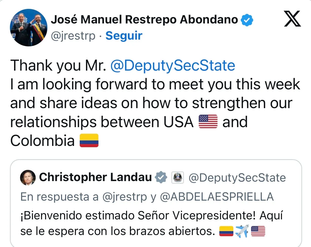 Vicepresidente Restrepo en Nueva York. Agenda diplomática y económica en la Asamblea de la ONU