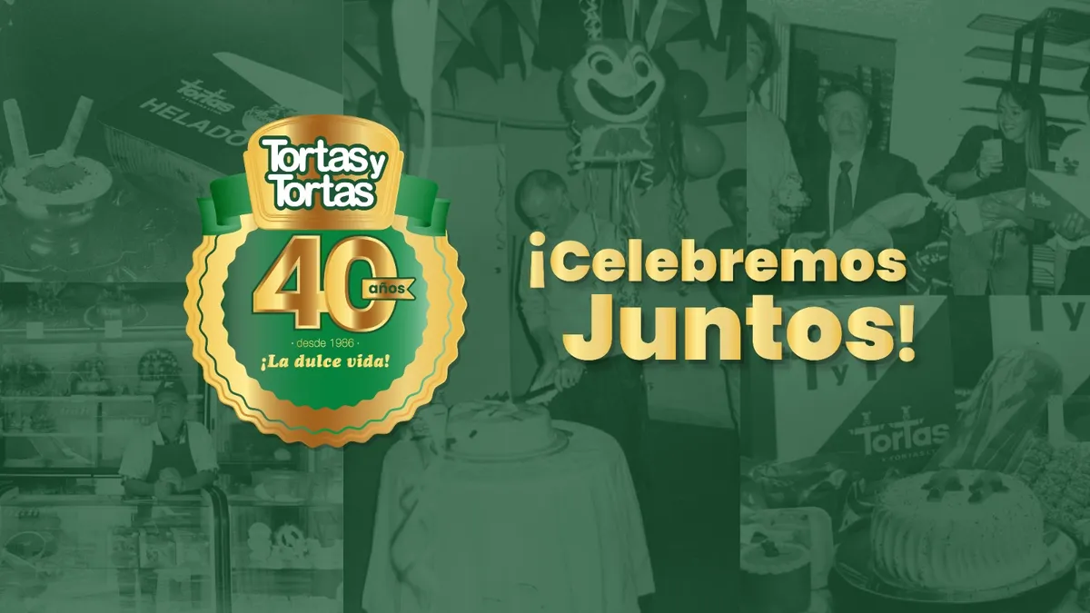 Tortas y Tortas está celebrando 40 años de trayectoria con presencia en distintos puntos de venta