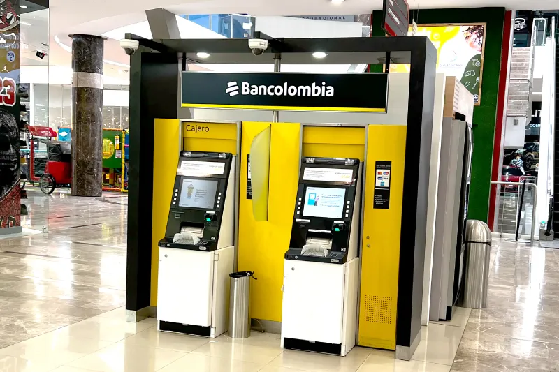 Bancolombia habilita retiros sin contacto en más de 4.000 cajeros automáticos del país