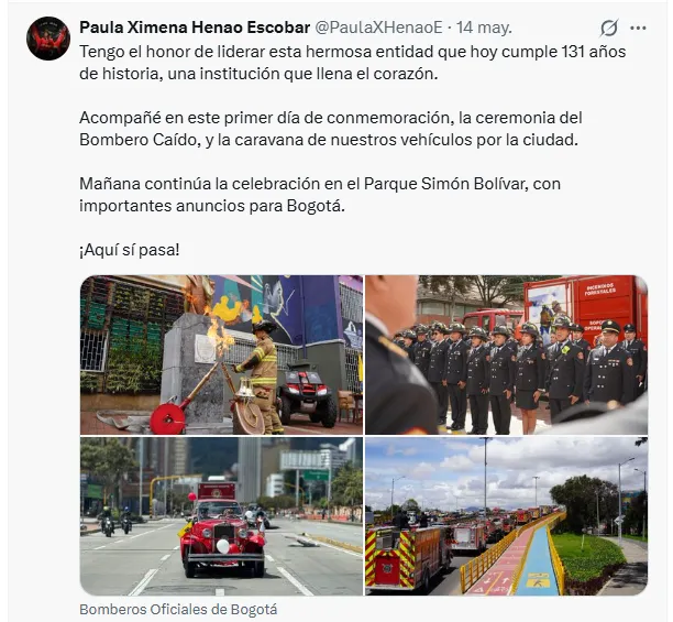 Bogotá incorporó siete nuevas máquinas extintoras para fortalecer el Cuerpo Oficial de Bomberos