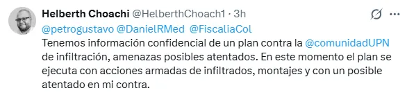 Universidad Pedagógica suspendió clases presenciales tras denuncias sobre presencia de personas armadas y ajenas al campus