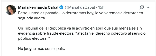 Sectores políticos cuestionaron a Petro por sembrar dudas sobre los resultados electorales