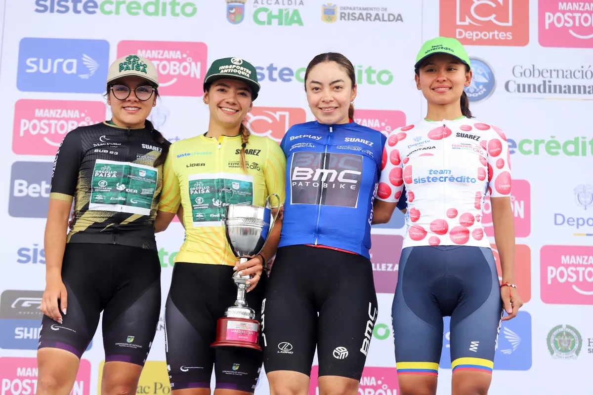 Inició la Vuelta a Colombia Femenina con triunfo antioqueño
