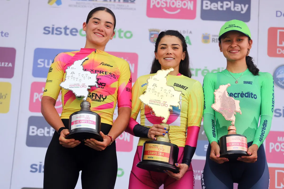 Chacón, la pedalista venezolana que se convirtió en la reina de la Vuelta a Colombia Femenina