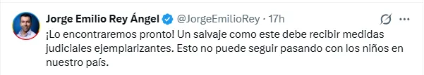 Autoridades ofrecen recompensa para ubicar a hombre señalado de agredir a una niña de 4 años en Soacha