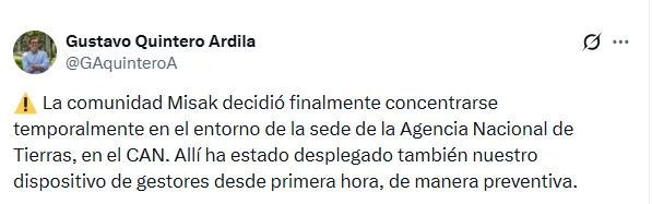 Cerca de 500 indígenas Misak llegaron a Bogotá para reclamar cumplimiento de compromisos al Gobierno Nacional